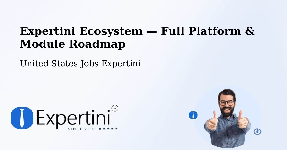 Expertini Ecosystem — Full Platform & Module Roadmap – Roanoke